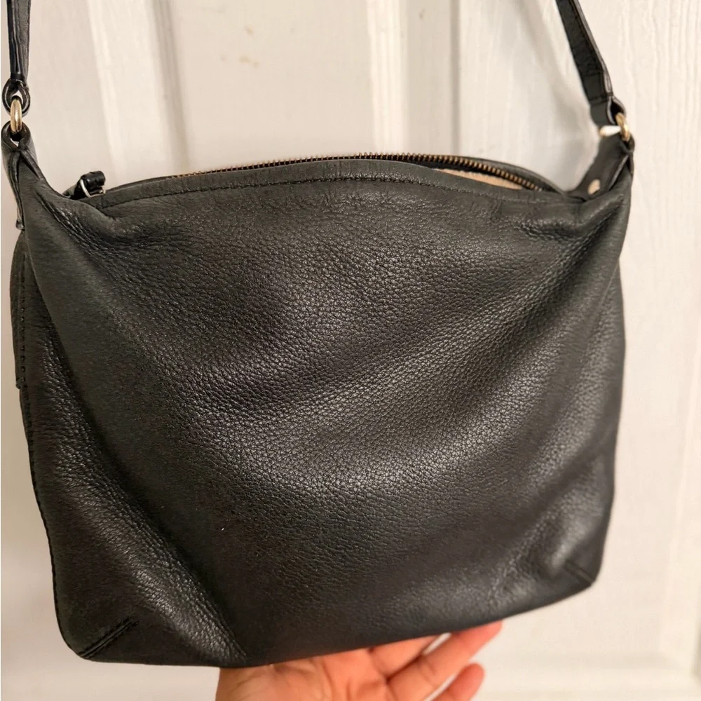 kate spade Black Leather Crossbody Bag